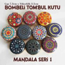 MANDALA-DESENLİ-BOMBELİ-METAL-KUTU-SER1
