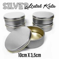 Sılver Büyük Metal Kutu (1 Koli=100 adet)