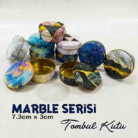 MARBLE SERİSİ TOMBUL METAL KUTU
