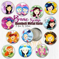 burçlar desenli metal kutu
