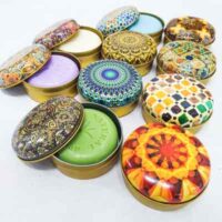 Alternative view of Sabunlu Metal Kutu Mandala Seri 5 (1 koli=100adet)