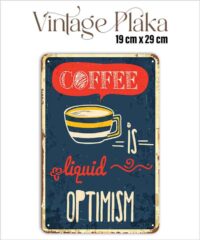 Coffee Vintage Metal Poster