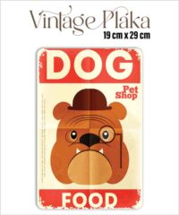 Dog Vintage Metal Poster