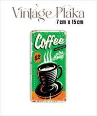 Coffee Vintage Metal Poster