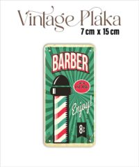 Barber Vintage Metal Poster