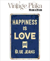 Tipografi Vintage Metal Poster