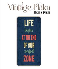 Tipografi Vintage Metal Poster