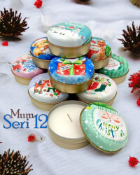 Mumlu Kutu Yeni Yıl Temalı - Seri 12 (100 Adet)